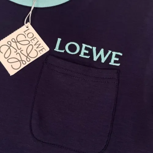 Replica LOEWE Tracksuits Short Sleeved For Women #1427399 $88.00 USD for Wholesale