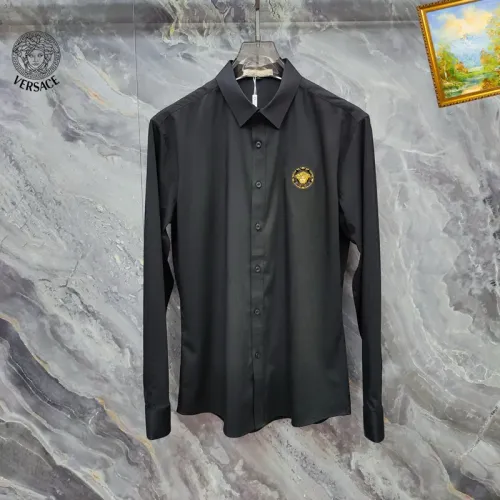 Wholesale Versace Shirts Long Sleeved For Men #1427405 $40.00 USD, Wholesale Quality Replica Versace Shirts