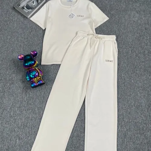 Wholesale LOEWE Tracksuits Short Sleeved For Women #1427407 $88.00 USD, Wholesale Quality Replica LOEWE Tracksuits