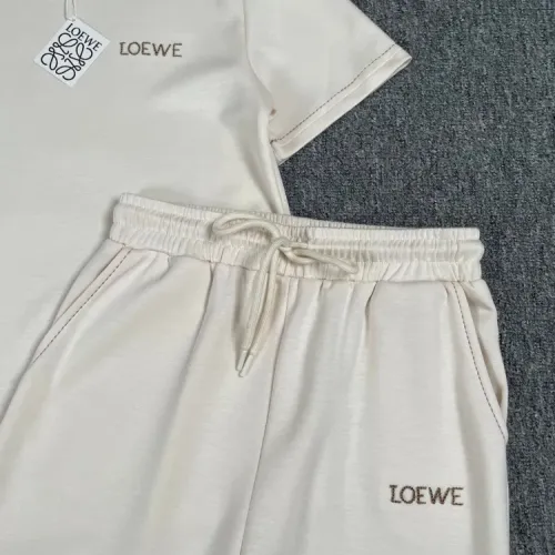 Replica LOEWE Tracksuits Short Sleeved For Women #1427407 $88.00 USD for Wholesale