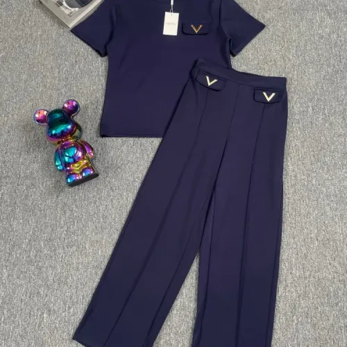 Wholesale Valentino Tracksuits Short Sleeved For Women #1427423 $88.00 USD, Wholesale Quality Replica Valentino Tracksuits