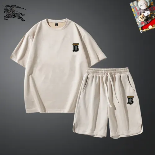 Wholesale Burberry Tracksuits Short Sleeved For Men #1427430 $48.00 USD, Wholesale Quality Replica Burberry Tracksuits