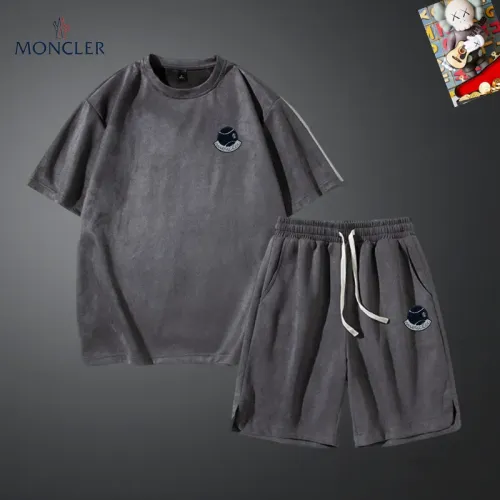 Wholesale Moncler Tracksuits Short Sleeved For Men #1427472 $48.00 USD, Wholesale Quality Replica Moncler Tracksuits