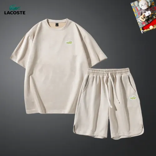 Wholesale Lacoste Tracksuits Short Sleeved For Men #1427474 $48.00 USD, Wholesale Quality Replica Lacoste Tracksuits