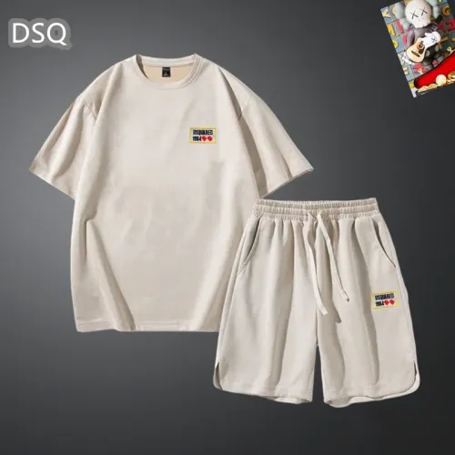 Wholesale Dsquared Tracksuits Short Sleeved For Men #1427492 $48.00 USD, Wholesale Quality Replica Dsquared Tracksuits