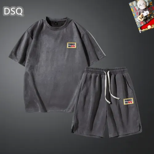 Wholesale Dsquared Tracksuits Short Sleeved For Men #1427493 $48.00 USD, Wholesale Quality Replica Dsquared Tracksuits