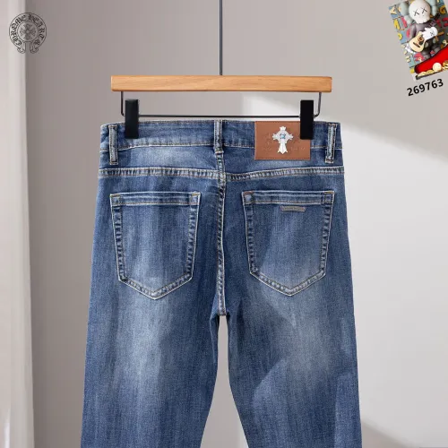 Replica Chrome Hearts Jeans For Men #1427498 $48.00 USD for Wholesale