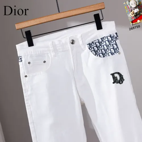 Replica Christian Dior Jeans For Men #1427502 $48.00 USD for Wholesale