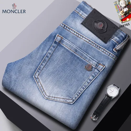 Wholesale Moncler Jeans For Men #1427504 $48.00 USD, Wholesale Quality Replica Moncler Jeans
