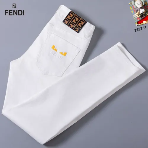 Replica Fendi Jeans For Men #1427505 $48.00 USD for Wholesale