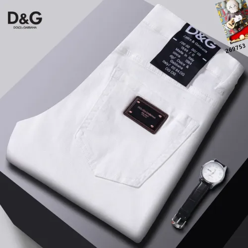 Wholesale Dolce &amp; Gabbana D&amp;G Jeans For Men #1427508 $48.00 USD, Wholesale Quality Replica Dolce &amp; Gabbana D&amp;G Jeans