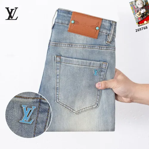 Replica Louis Vuitton LV Jeans For Men #1427509 $48.00 USD for Wholesale