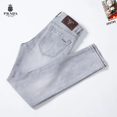 Replica Prada Jeans For Men #1427520 $48.00 USD for Wholesale
