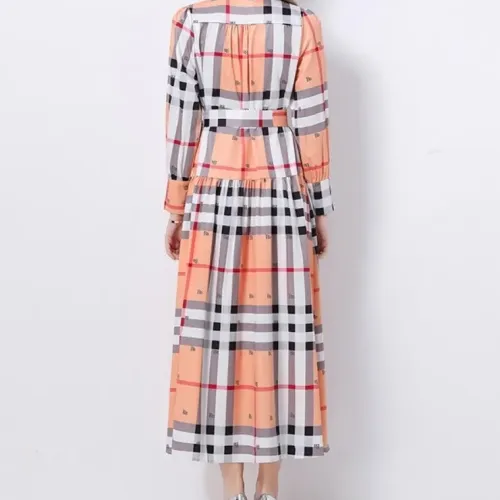 Replica Burberry Dresses Long Sleeved For Women #1427521 $68.00 USD for Wholesale