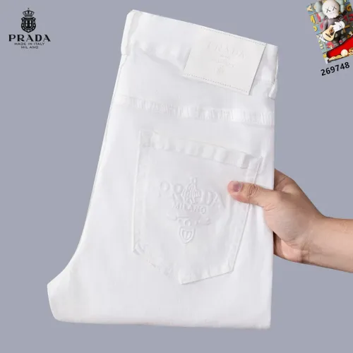 Replica Prada Jeans For Men #1427523 $48.00 USD for Wholesale