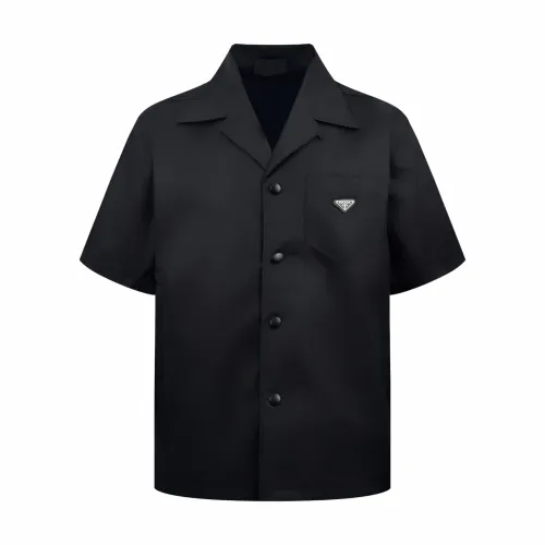 Wholesale Prada Shirts Short Sleeved For Unisex #1427728 $68.00 USD, Wholesale Quality Replica Prada Shirts