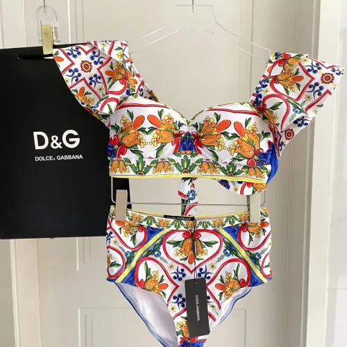 Replica Dolce & Gabbana Bathing Suits For Women #1427772 $45.00 USD for Wholesale