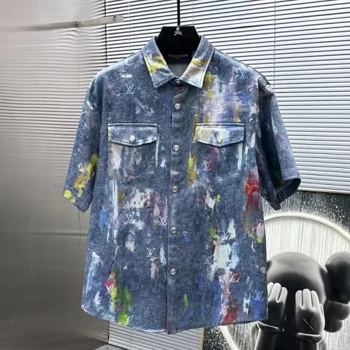 Replica Louis Vuitton LV Tracksuits Short Sleeved For Men #1427836 $68.00 USD for Wholesale