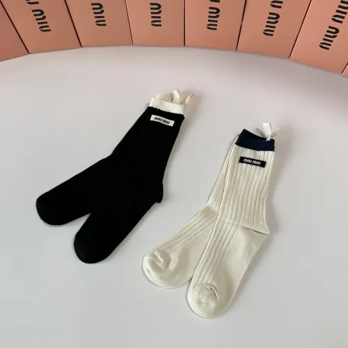 Wholesale MIU MIU Socks #1427937 $29.00 USD, Wholesale Quality Replica MIU MIU Socks