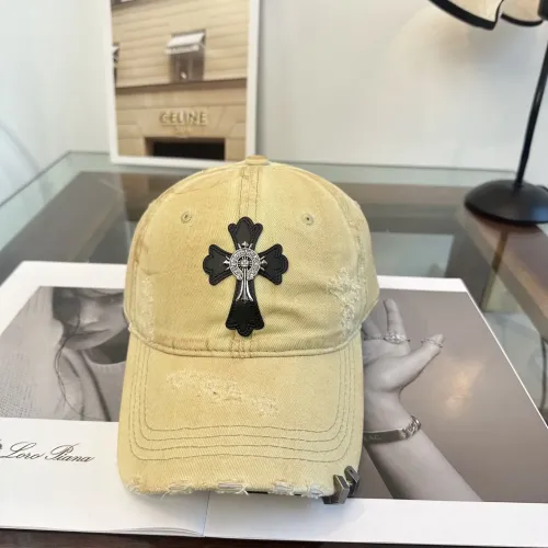 Wholesale Chrome Hearts Caps #1428002 $27.00 USD, Wholesale Quality Replica Chrome Hearts Caps