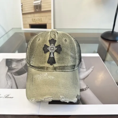 Wholesale Chrome Hearts Caps #1428003 $27.00 USD, Wholesale Quality Replica Chrome Hearts Caps