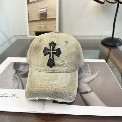 Wholesale Chrome Hearts Caps #1428033 $27.00 USD, Wholesale Quality Replica Chrome Hearts Caps