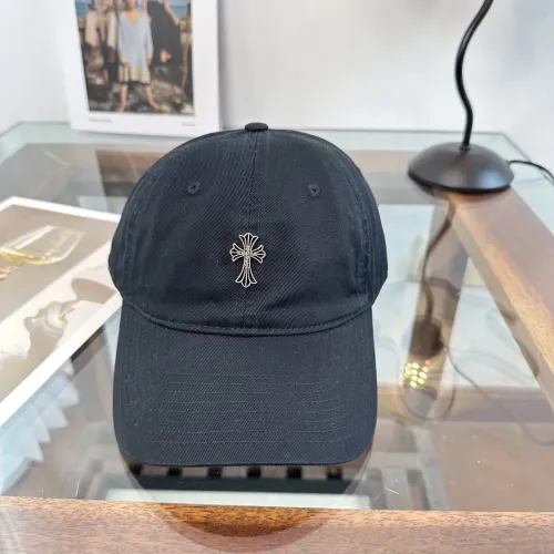 Wholesale Chrome Hearts Caps #1428053 $27.00 USD, Wholesale Quality Replica Chrome Hearts Caps