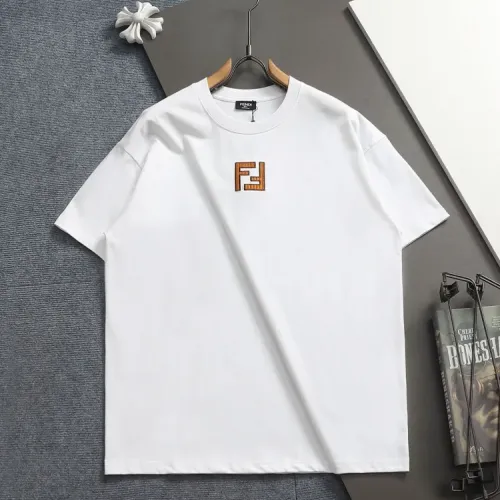 Wholesale Fendi T-Shirts Short Sleeved For Unisex #1428121 $36.00 USD, Wholesale Quality Replica Fendi T-Shirts