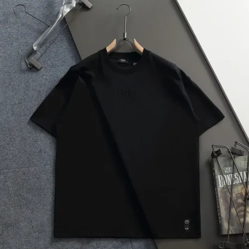 Wholesale Fendi T-Shirts Short Sleeved For Unisex #1428137 $36.00 USD, Wholesale Quality Replica Fendi T-Shirts