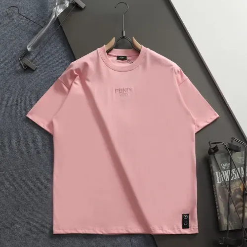 Wholesale Fendi T-Shirts Short Sleeved For Unisex #1428139 $36.00 USD, Wholesale Quality Replica Fendi T-Shirts