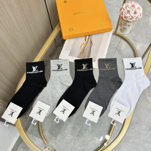 Wholesale Louis Vuitton LV Socks #1428149 $25.00 USD, Wholesale Quality Replica Louis Vuitton LV Socks