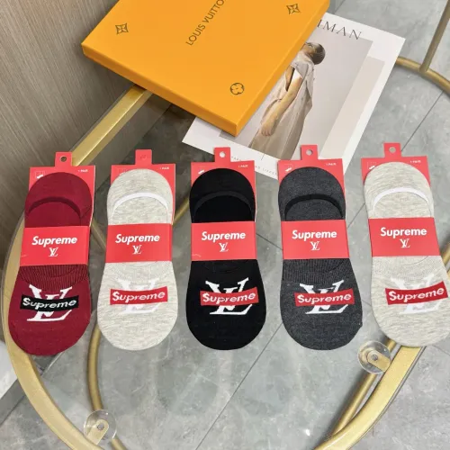 Wholesale Louis Vuitton LV Socks #1428158 $25.00 USD, Wholesale Quality Replica Louis Vuitton LV Socks