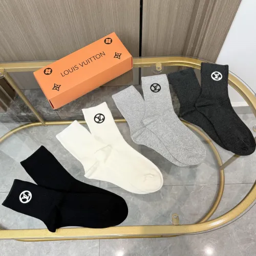Replica Louis Vuitton LV Socks #1428159 $29.00 USD for Wholesale