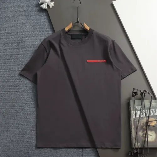 Wholesale Prada T-Shirts Short Sleeved For Unisex #1428272 $36.00 USD, Wholesale Quality Replica Prada T-Shirts
