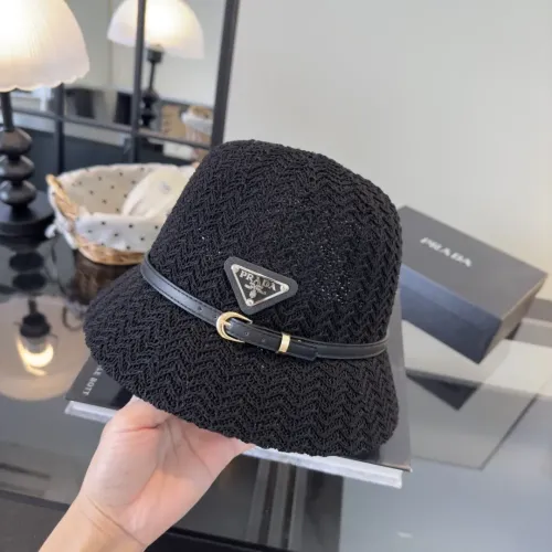 Wholesale Prada Caps #1428321 $34.00 USD, Wholesale Quality Replica Prada Caps