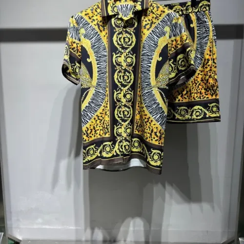 Wholesale Versace Tracksuits Short Sleeved For Unisex #1428345 $60.00 USD, Wholesale Quality Replica Versace Tracksuits