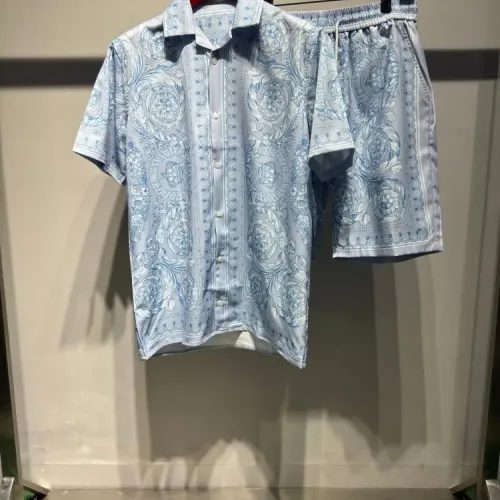 Wholesale Versace Tracksuits Short Sleeved For Unisex #1428361 $60.00 USD, Wholesale Quality Replica Versace Tracksuits