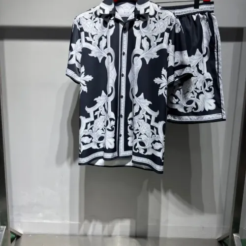 Wholesale Versace Tracksuits Short Sleeved For Unisex #1428362 $60.00 USD, Wholesale Quality Replica Versace Tracksuits