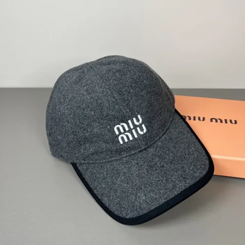 Wholesale MIU MIU Caps #1428435 $27.00 USD, Wholesale Quality Replica MIU MIU Caps