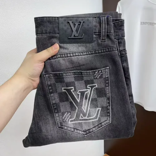 Wholesale Louis Vuitton LV Jeans For Men #1428580 $48.00 USD, Wholesale Quality Replica Louis Vuitton LV Jeans