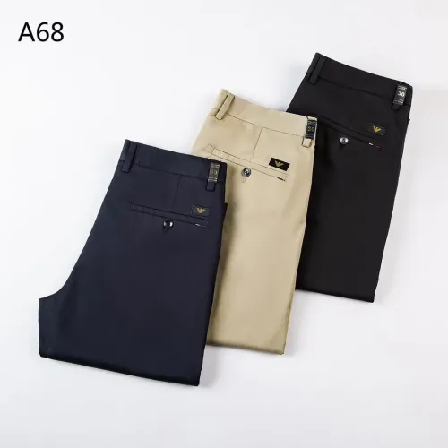 Replica Armani Pants For Men #1428591 $45.00 USD for Wholesale