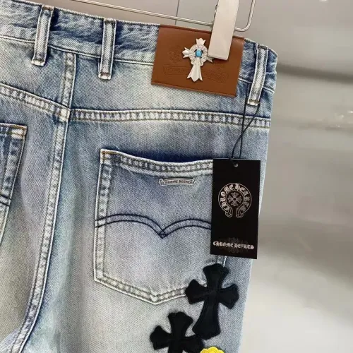 Replica Chrome Hearts Jeans For Men #1428594 $52.00 USD for Wholesale