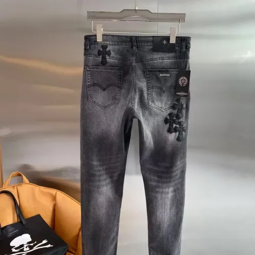 Replica Chrome Hearts Jeans For Men #1428595 $52.00 USD for Wholesale