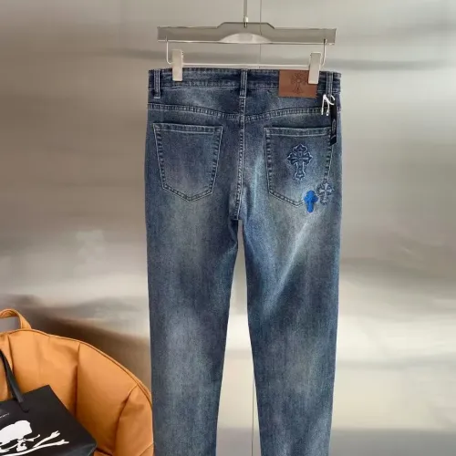 Wholesale Chrome Hearts Jeans For Men #1428596 $52.00 USD, Wholesale Quality Replica Chrome Hearts Jeans