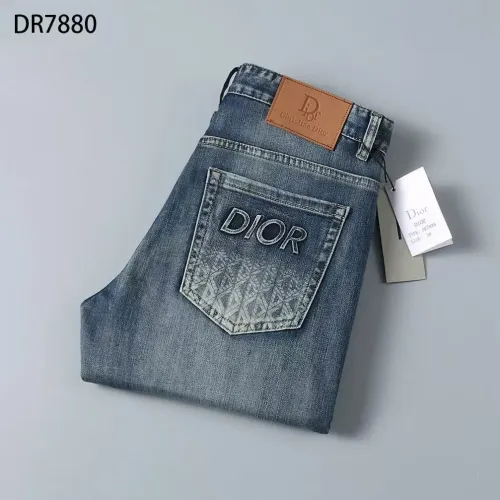 Wholesale Christian Dior Jeans For Men #1428603 $45.00 USD, Wholesale Quality Replica Christian Dior Jeans