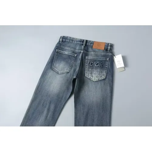 Replica Christian Dior Jeans For Men #1428603 $45.00 USD for Wholesale