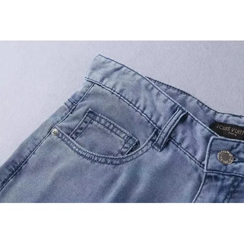 Replica Louis Vuitton LV Jeans For Men #1428607 $45.00 USD for Wholesale