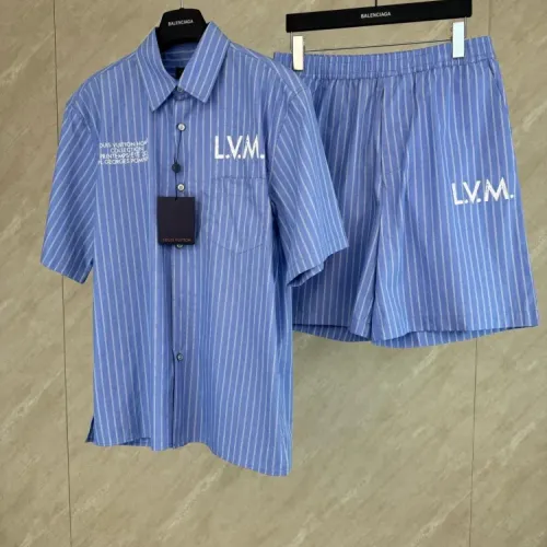 Wholesale Louis Vuitton LV Tracksuits Short Sleeved For Unisex #1428615 $125.00 USD, Wholesale Quality Replica Louis Vuitton LV Tracksuits