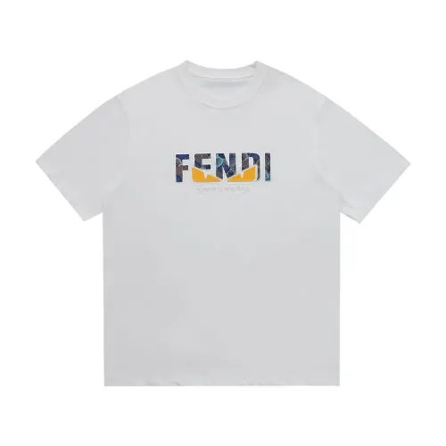 Wholesale Fendi T-Shirts Short Sleeved For Unisex #1428633 $39.00 USD, Wholesale Quality Replica Fendi T-Shirts