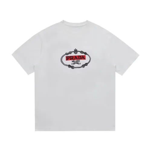 Wholesale Prada T-Shirts Short Sleeved For Unisex #1428646 $39.00 USD, Wholesale Quality Replica Prada T-Shirts